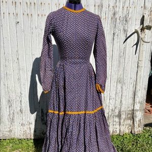 70s does Prairie Maxi Dress